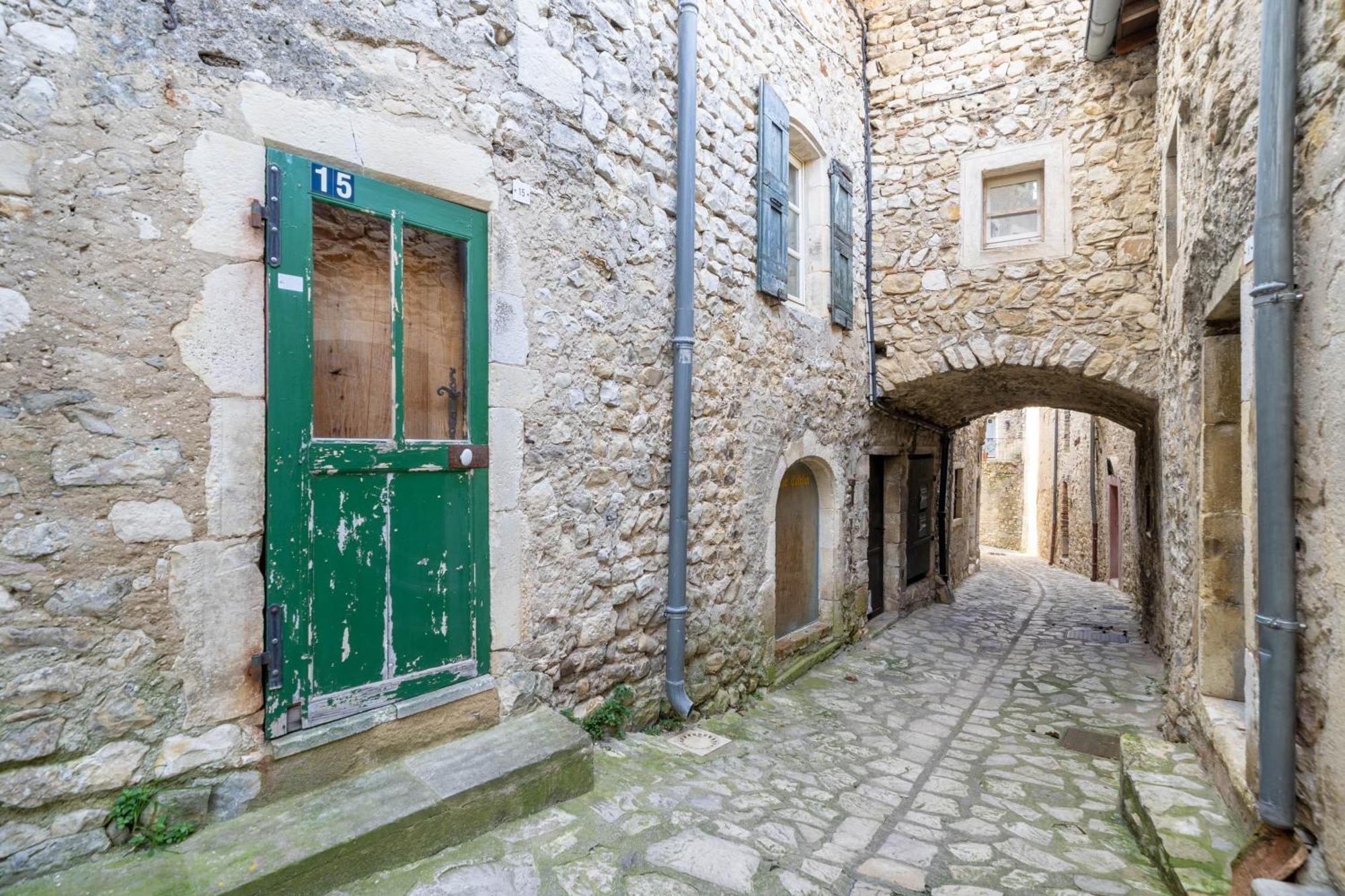 Gite "La Cachette"- Mirmande - Exteriör bild