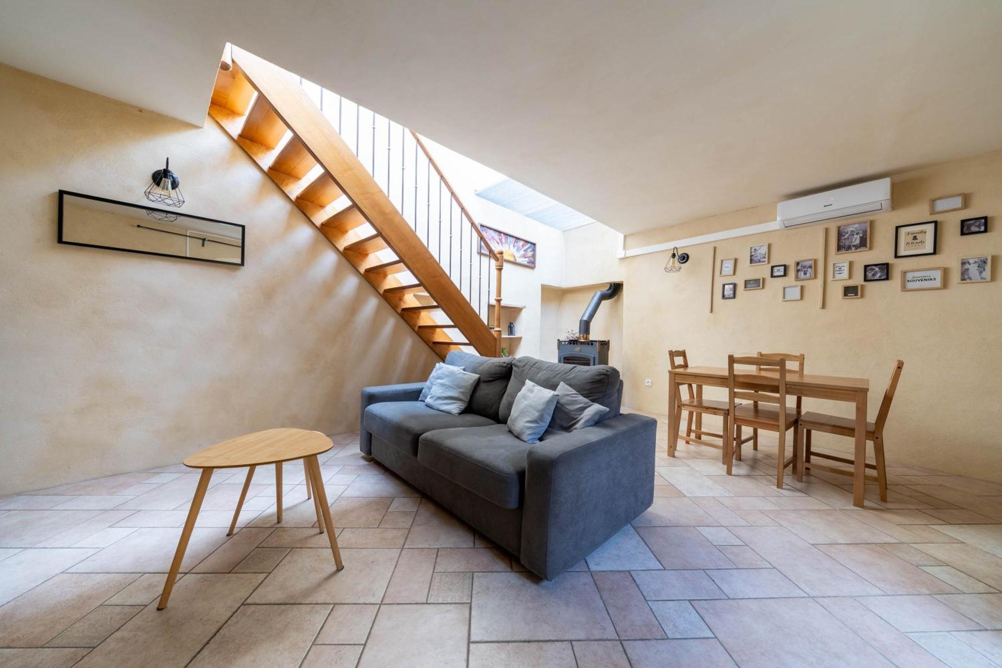 Gite "La Cachette"- Mirmande - Exteriör bild