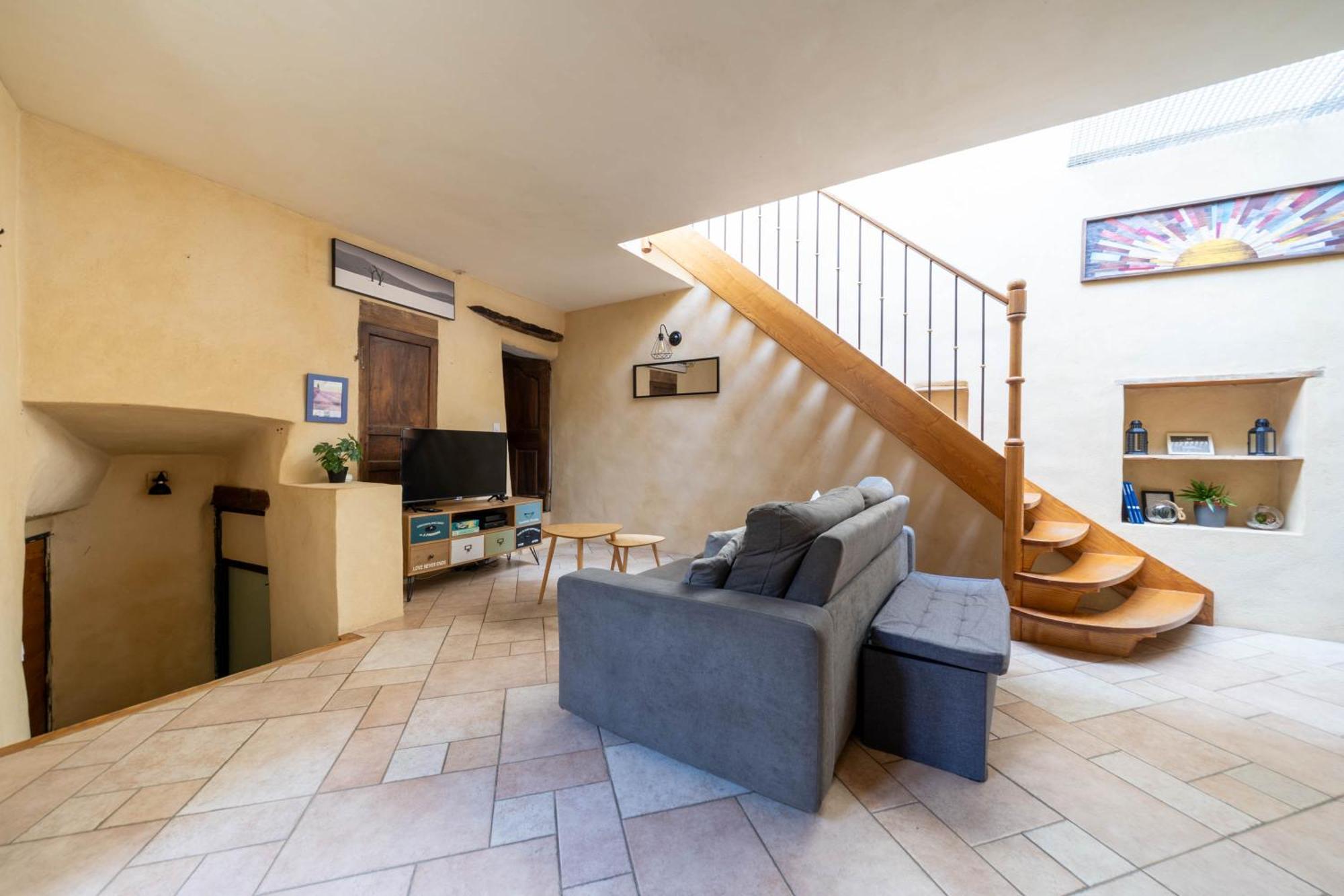 Gite "La Cachette"- Mirmande - Exteriör bild