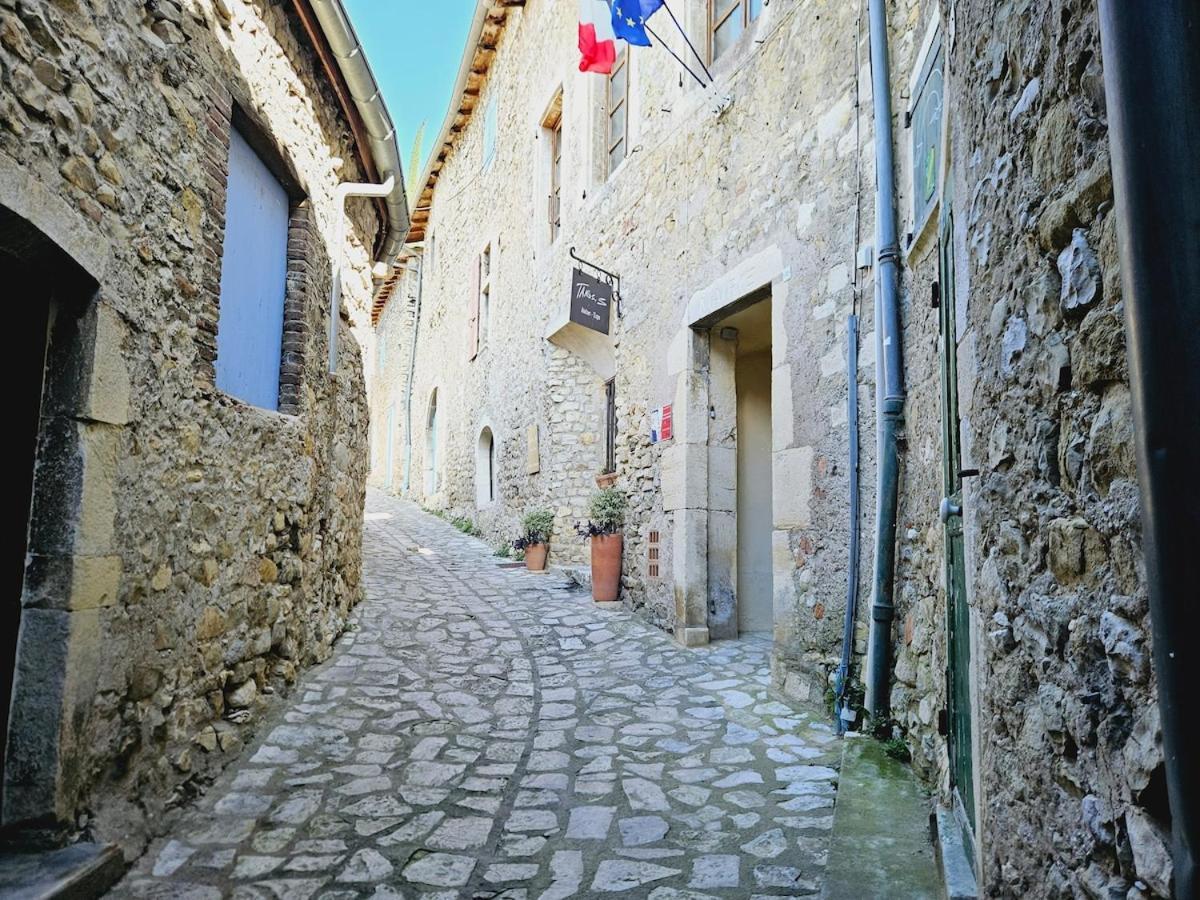 Gite "La Cachette"- Mirmande - Exteriör bild
